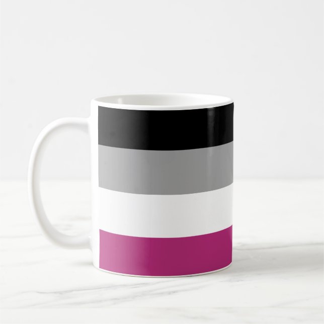 Mug Drapeau de fierté gynéphile (Gauche)