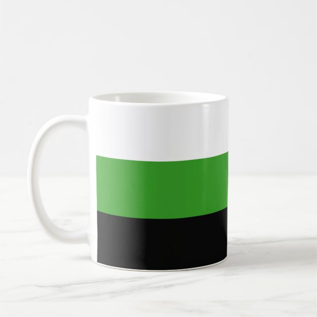Mug Drapeau de fierté Neutrois (Gauche)