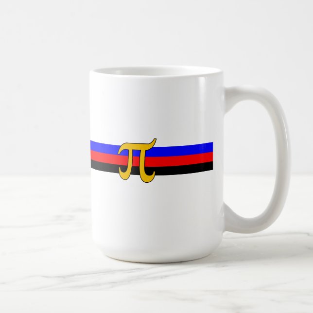 Mug Drapeau de fierté polyamoureuse (Droite)