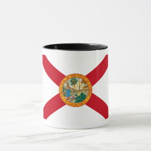 Mug Drapeau de Floride : L'état de soleil des Floridie