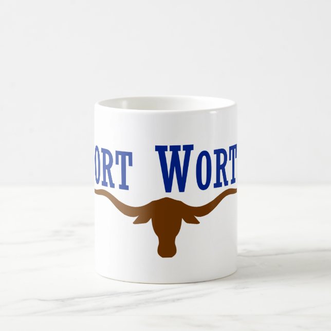 Mug Drapeau de Fort Worth (Centre)