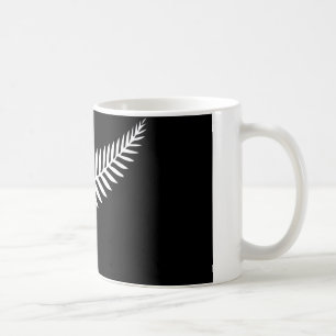 Mug Drapeau de fougère argentée (Nouvelle Zélande)