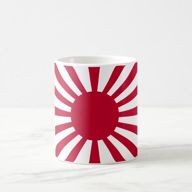 Mug Drapeau de guerre de Soleil Levant de l'armée de (Centre)