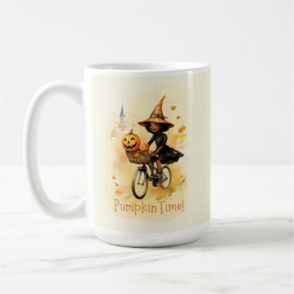 Mug Drapeau de jardin de petite sorcière noire fantais