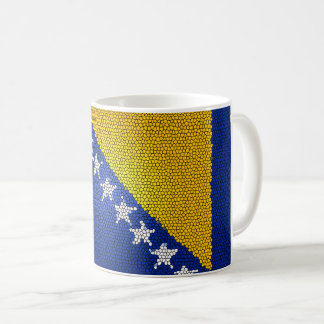 Mug Drapeau de la Bosnie-Herzégovine Art Patriotique A