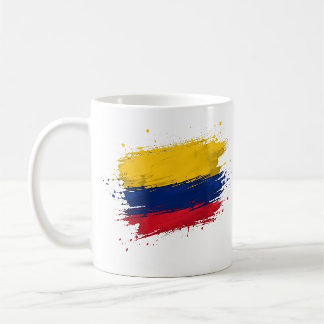 Mug drapeau de la Colombie (Gauche)