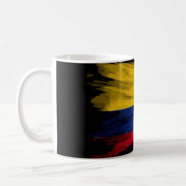 Mug Drapeau de la Colombie bracelet, drapeau national (Gauche)