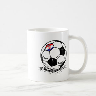 Mug Drapeau de la Croatie Foot croate Fanball Hommes F