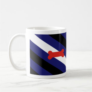 Mug Drapeau de la fierté de jeu de chiot