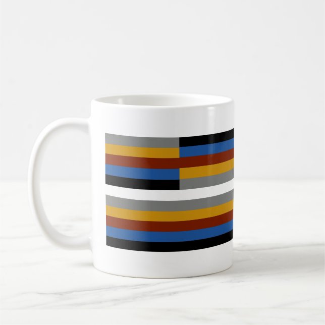 Mug Drapeau de la fierté des freaks (Gauche)