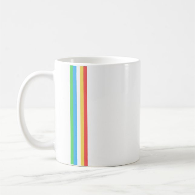 Mug Drapeau de la fierté d'invalidité (Gauche)