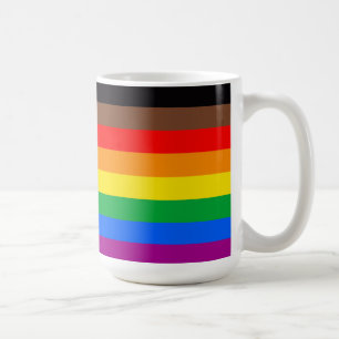 Mug Drapeau de la fierté LGBT à 8 bandes