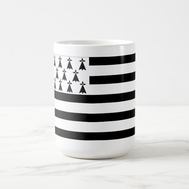 Mug drapeau de la france bretonne (Centre)