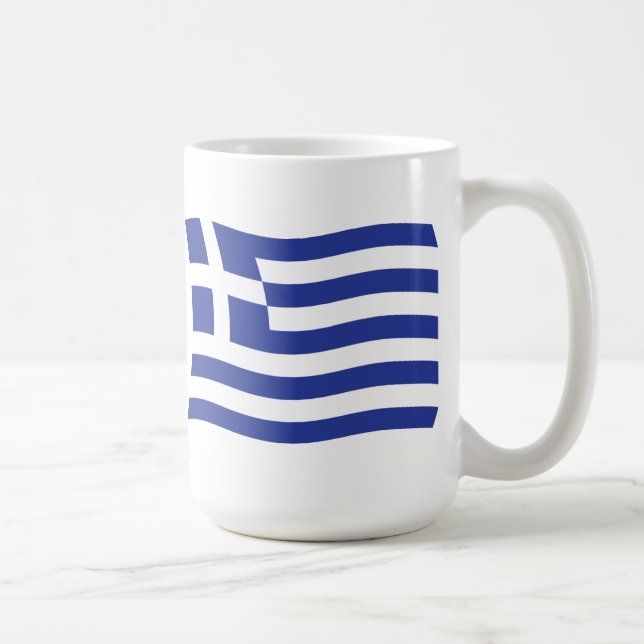 Mug Drapeau de la Grèce (Droite)