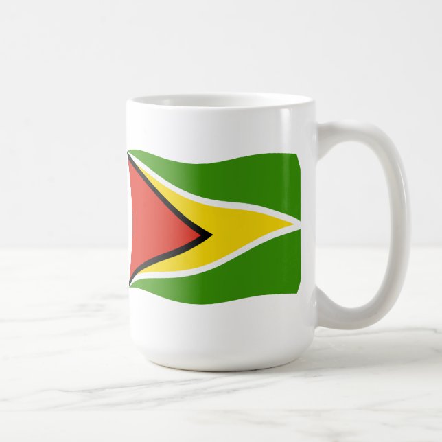 Mug Drapeau de la Guyane (Droite)