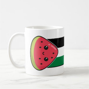 Mug Drapeau de la Palestine mignonne avec Palestin san
