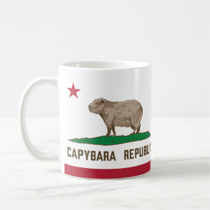 Mug Drapeau de la République de Capybara
