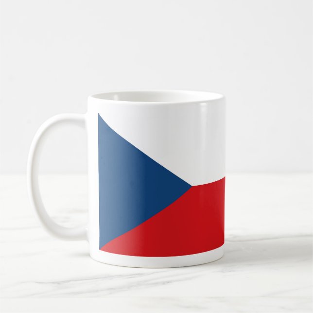 Mug Drapeau de la République tchèque (Gauche)