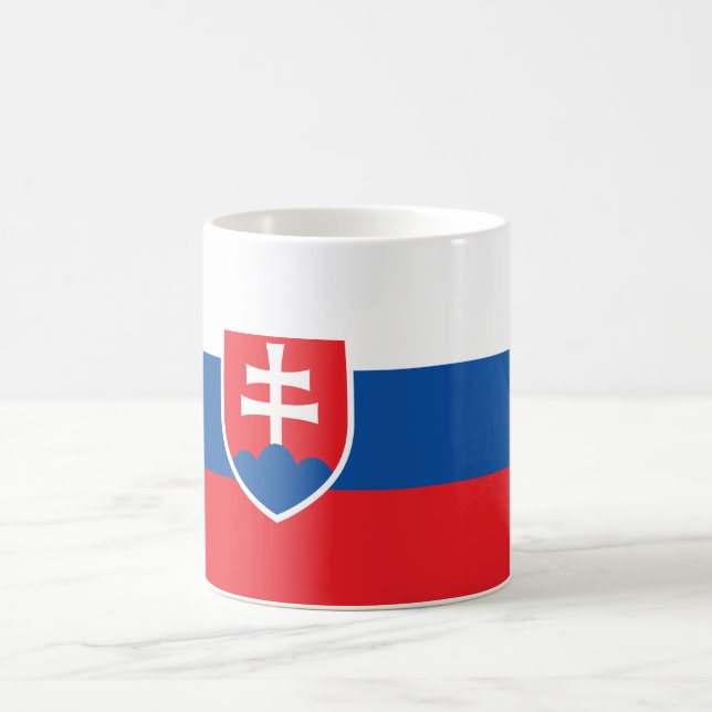 Mug Drapeau de la Slovaquie (Centre)