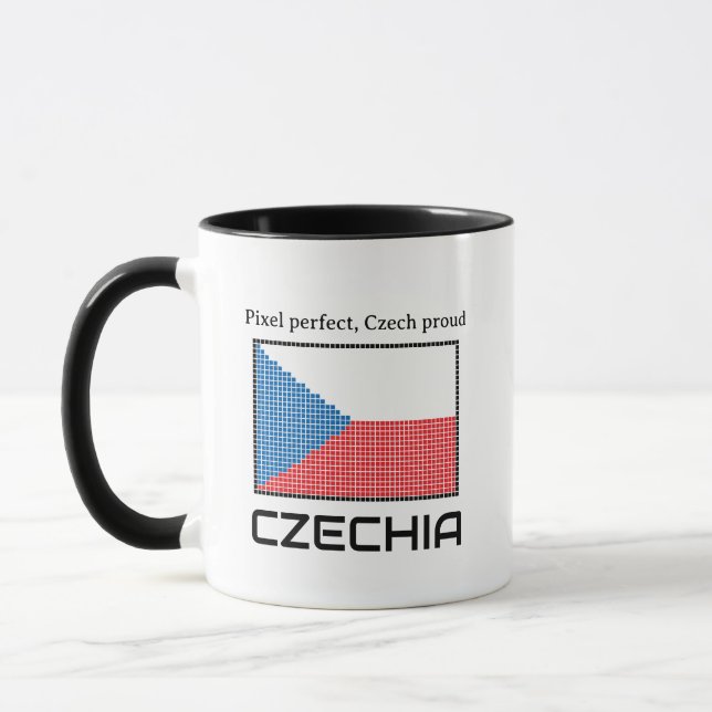 Mug Drapeau de la Tchéquie (Gauche)