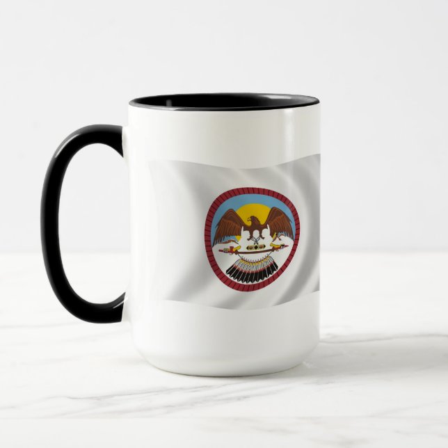 Mug Drapeau de la tribu Ute (Gauche)
