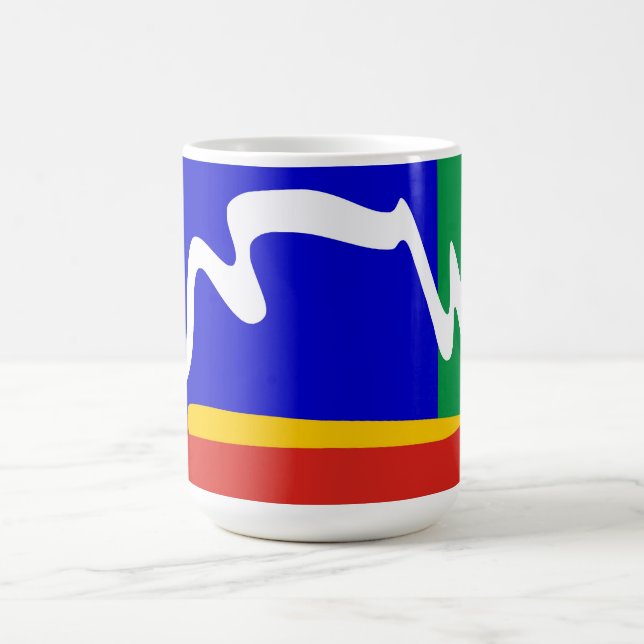 Mug drapeau de la ville de cape (Centre)