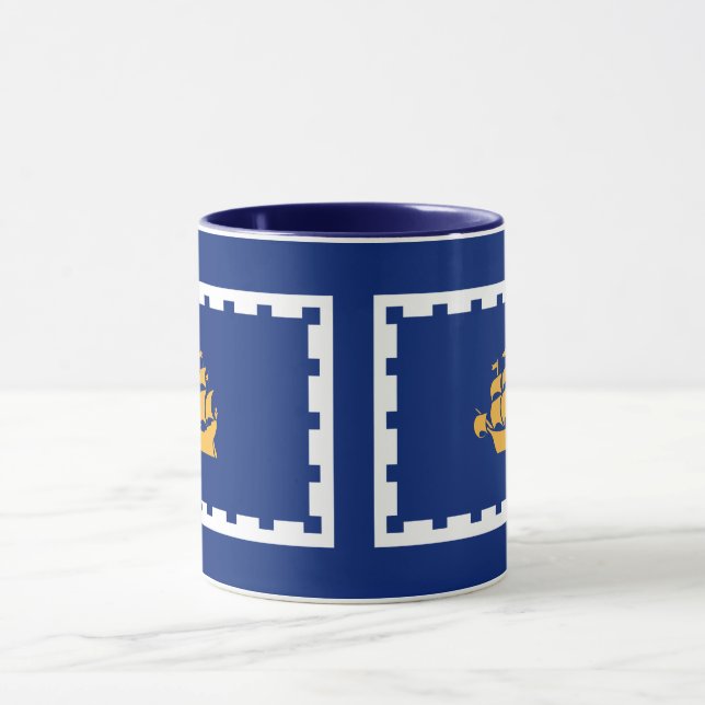Mug Drapeau de la ville de Québec (Centre)