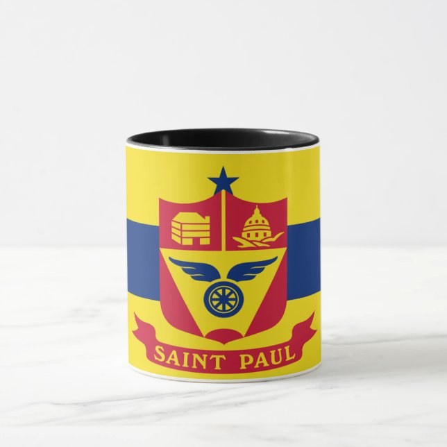 Mug Drapeau de la ville de Saint-Paul (Centre)