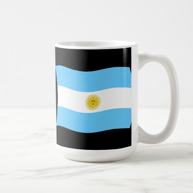 Mug Drapeau de l'Argentine (Droite)