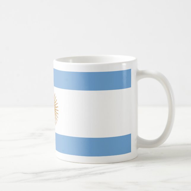 Mug Drapeau de l'Argentine (Droite)