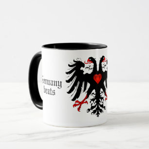 Mug Drapeau de l'empire allemand à jamais double aigle
