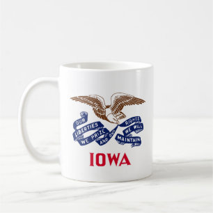 Mug Drapeau de l'État de l'Iowa