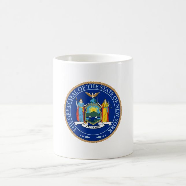 Mug Drapeau de l'État de New York (Centre)