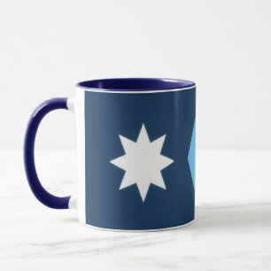 Mug Drapeau de l'État du Minnesota Étoile du Nord MN