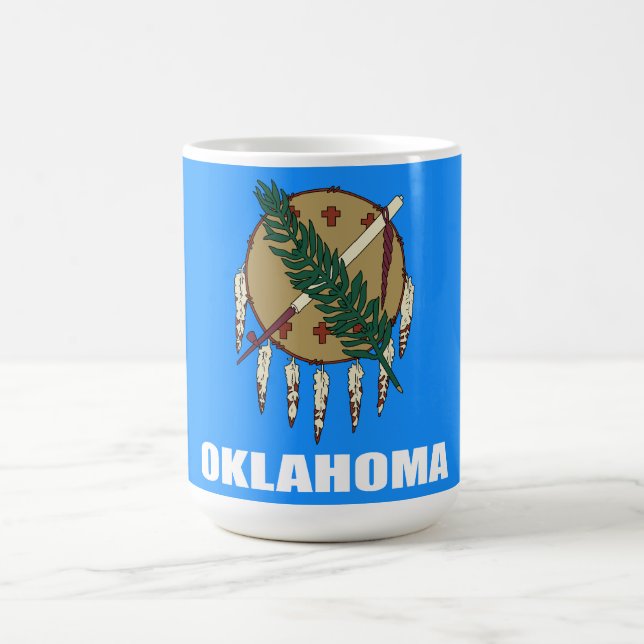 Mug Drapeau de l'Oklahoma  (Centre)