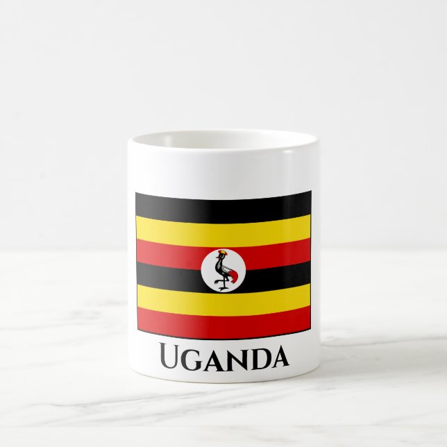 Mug Drapeau de l'Ouganda (Centre)
