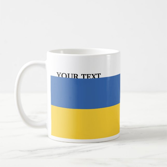 Mug Drapeau de l'Ukraine (Gauche)