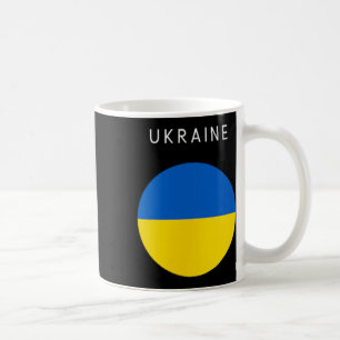 Mug Drapeau de l'Ukraine - Souvenir Minimaliste Voyage