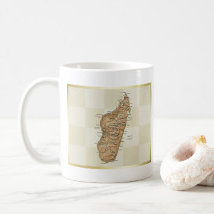 Mug Drapeau de Madagascar + Musique de carte