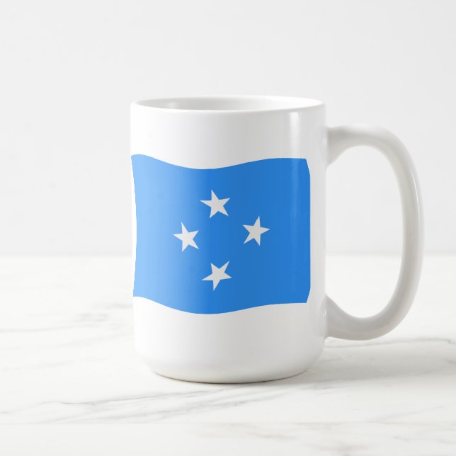 Mug Drapeau de Micronésie (Droite)