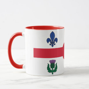 Mug Drapeau de Montréal (Québec)