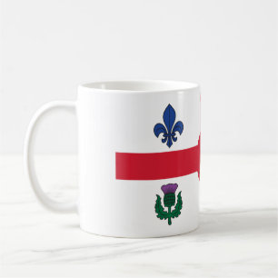 Mug Drapeau de Montréal (Québec)