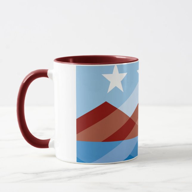 Mug Drapeau de Peoria, Arizona (Gauche)