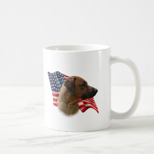 Mug Drapeau de Rhodesian Ridgeback