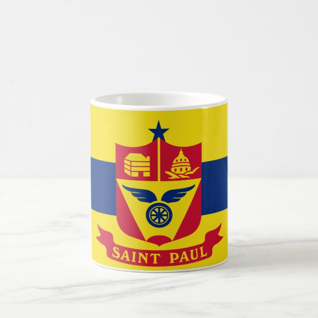 Mug Drapeau de Saint Paul (Minnesota) (Centre)