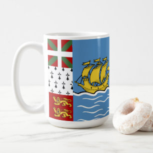 Mug Drapeau de Saint-Pierre-et-Miquelon