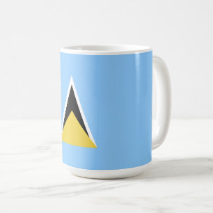 Mug Drapeau de Sainte-Lucie