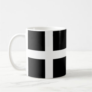 Mug Drapeau de St Piran/drapeau des Cornouailles