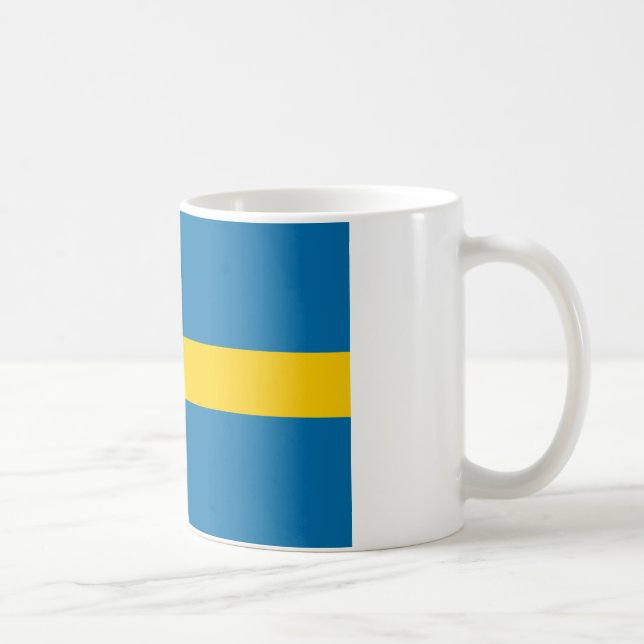 Mug Drapeau de Suède (Droite)