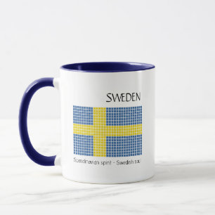 Mug Drapeau de Suède